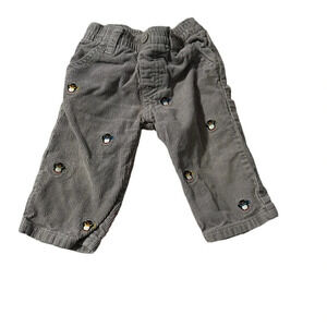 Gymboree baby size 6-12 months corduroy pants with embroidered penguins